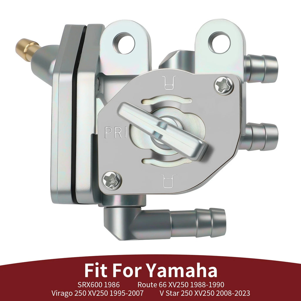 2X Fuel Valve Petcock Switch for Yamaha Route 66 Virago V-Star 250 (2000–2007)