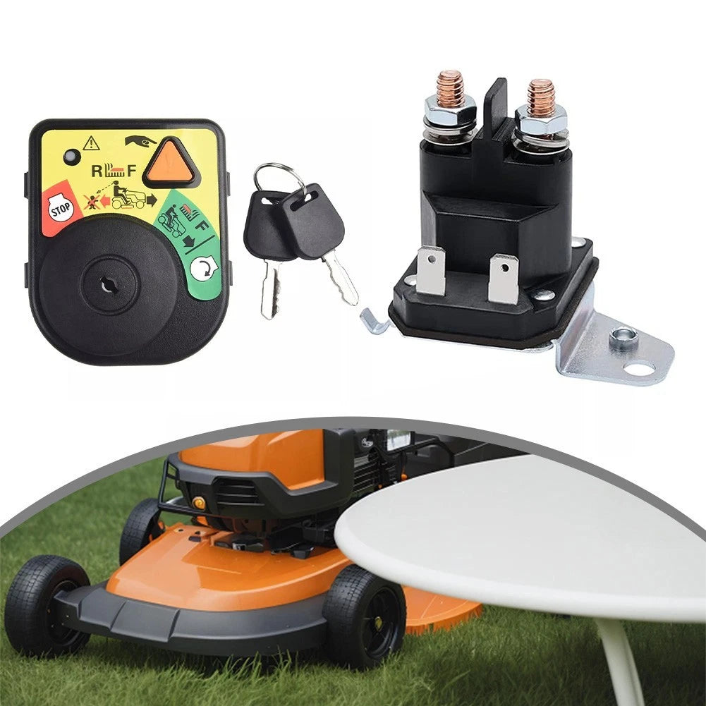 Ignition Switch Module with Starter Solenoid for Lawn Equipment (Multiple Models)