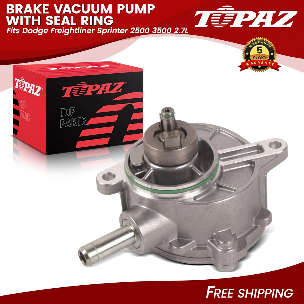 Brake Vacuum Pump with Seal Ring for Dodge Sprinter 2500 3500 (2007–2018)
