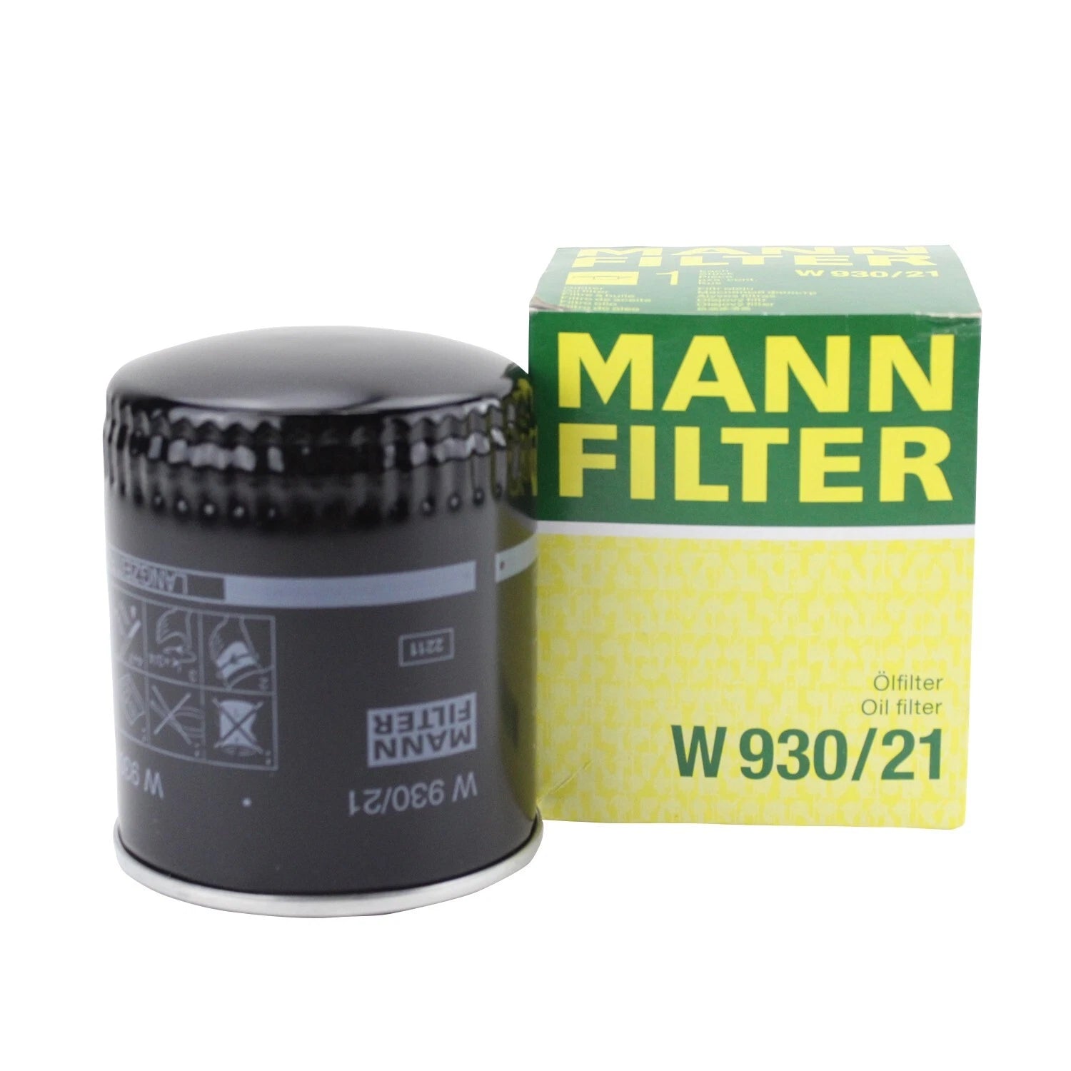OEM Mann Engine Oil Filter W 930/21 for VW Passat Audi 90 A4 Quattro S4 (1990–2001)