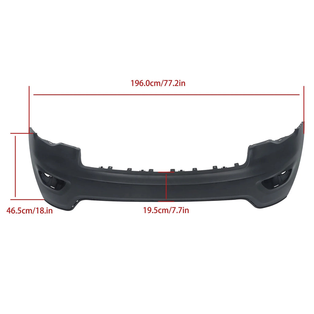Front Upper Bumper Cover for Jeep Grand Cherokee (2017-2021)