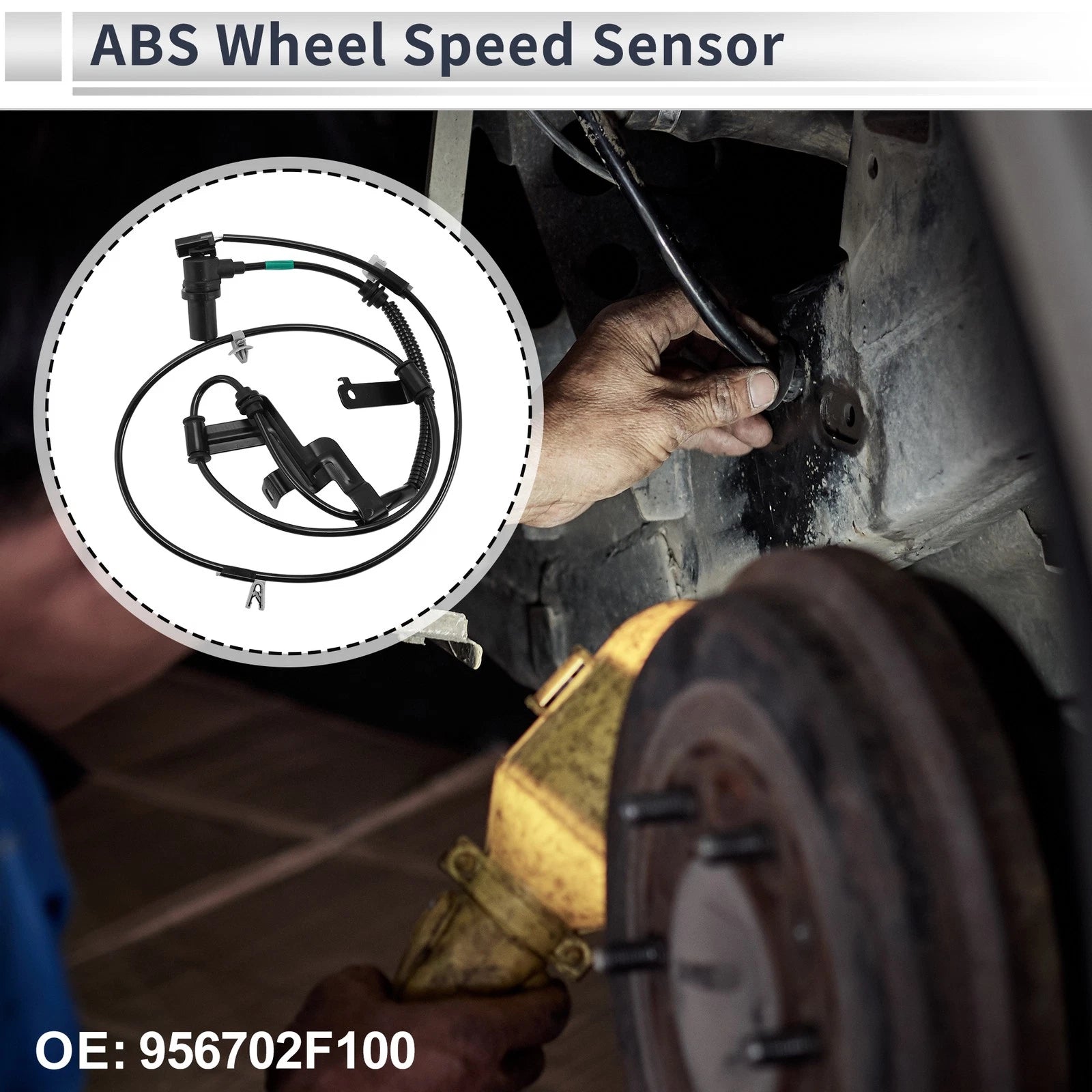 ABS Wheel Speed Sensor No. 956702F100 for KIA Spectra (2004–2009)