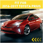 Set of 2 Tow Hook Eye Covers for Toyota Prius (2016-2017)