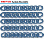 100Pcs Oil Drain Plug Washer Gasket for Toyota Lexus Scion 90430-12031