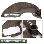 Dash Pad Bezel & Center Radio Bezel for F-150, Expedition (1997–2003)