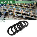 Set of 5 Oil Seals NBR Rubber 50x62x12mm for Various Models 