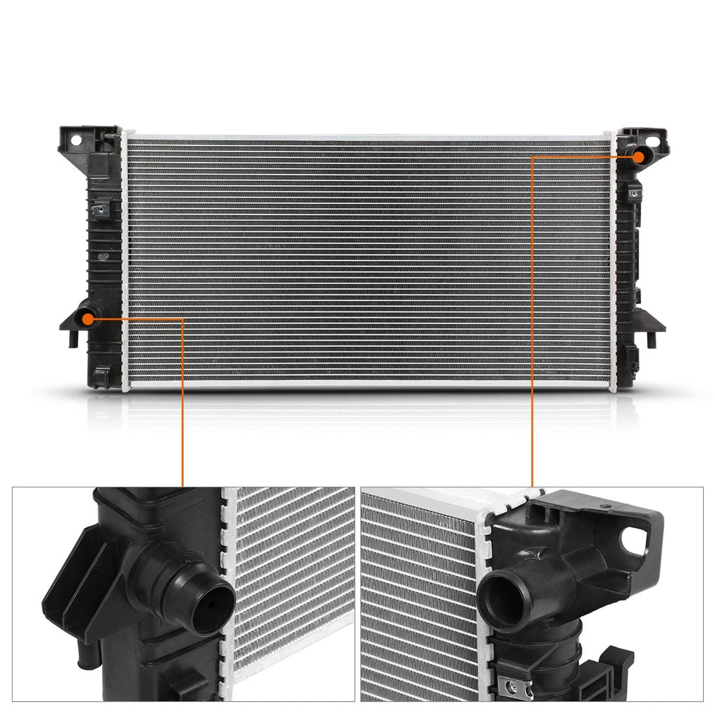 Aluminum Core Radiator DPI-13229 for Ford F150 (2011–2014) & Expedition Navigator (2015–2017)