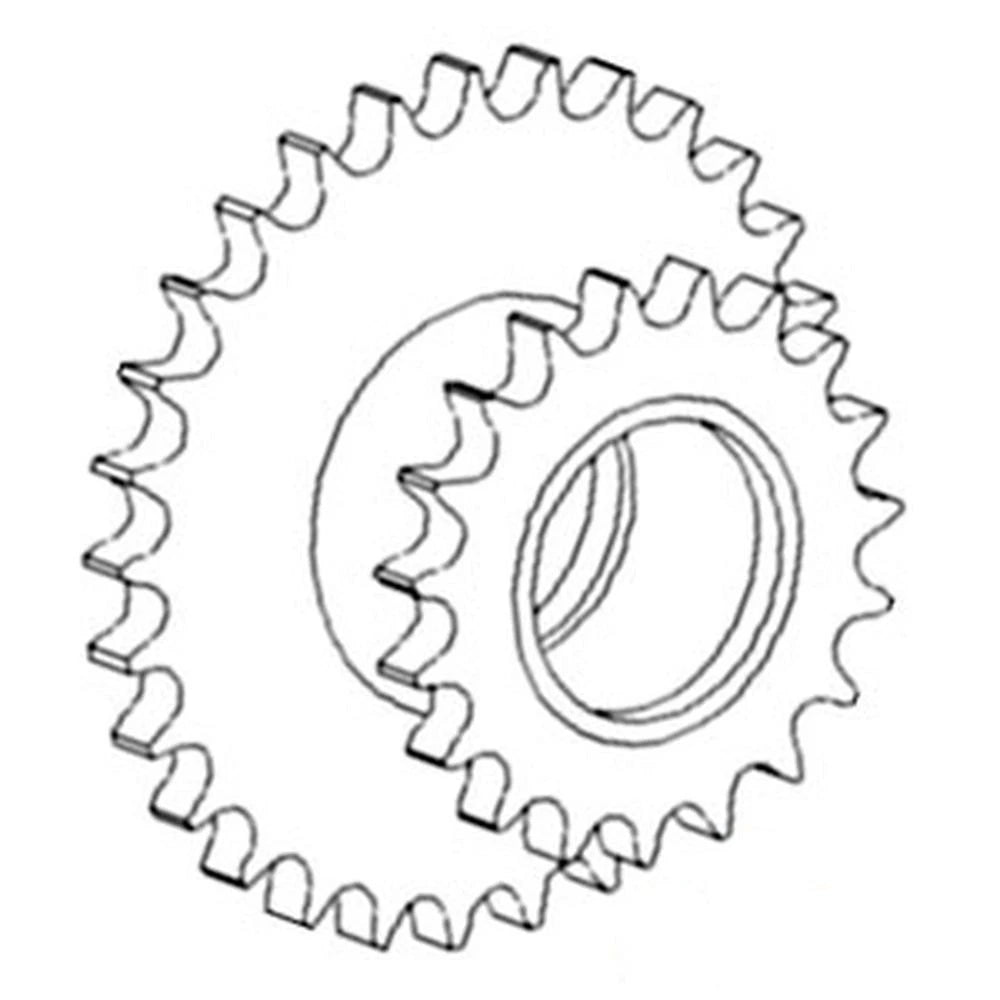 Feeder House Drive Chain Idler Sprocket for 9500SH 9510SH 9550SH 9560SH (AH13561)