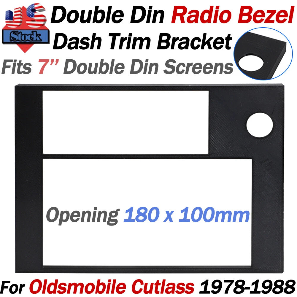 Radio Bezel Relocation Trim Mount for Oldsmobile Cutlass (1978–1988)
