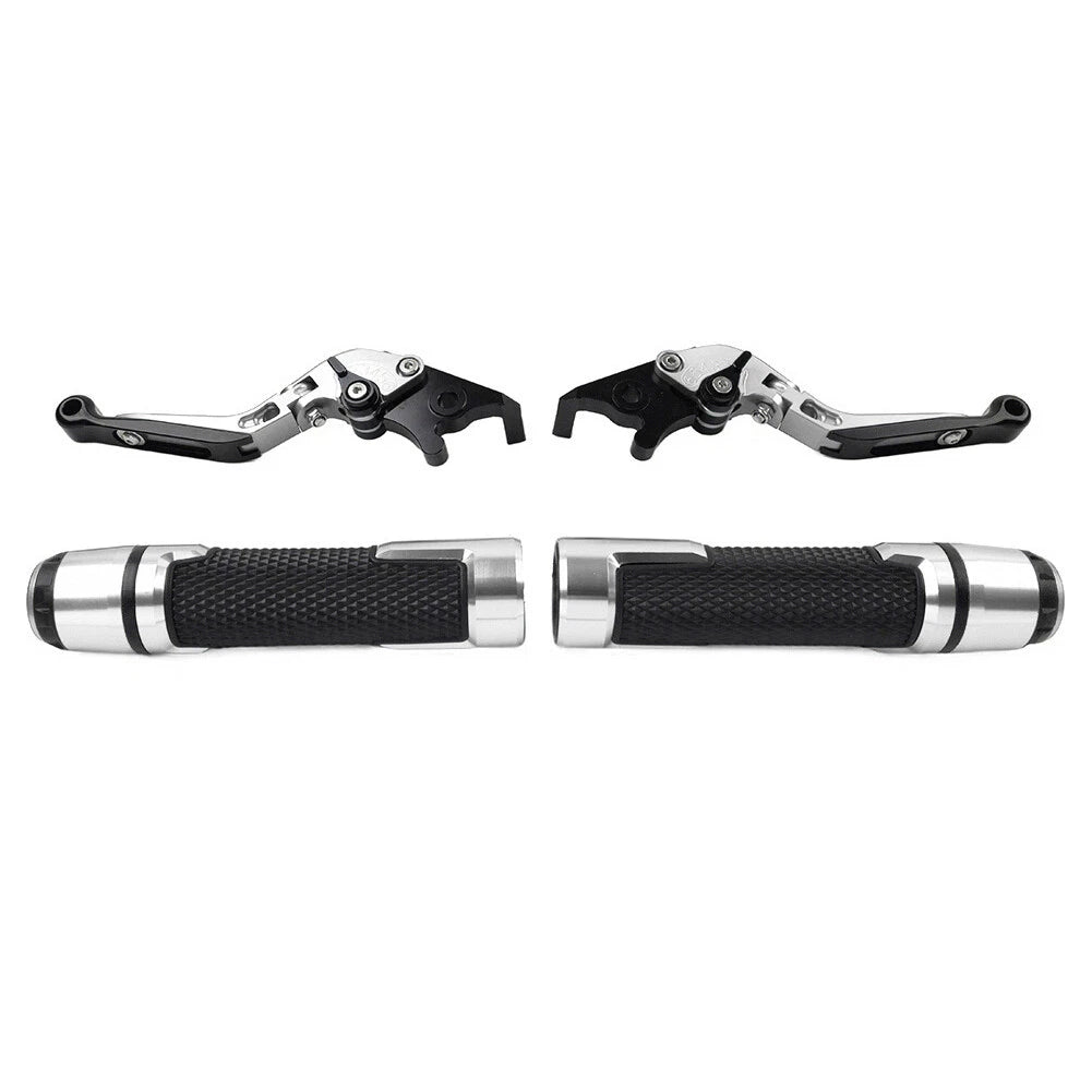 Brake Clutch Lever Handlebar Grips Set for Suzuki GSXR600/750 (2006–2023)