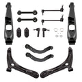 Front & Rear Lower Control Arm Tie Rod End for Jeep Compass Patriot (2007–2017)