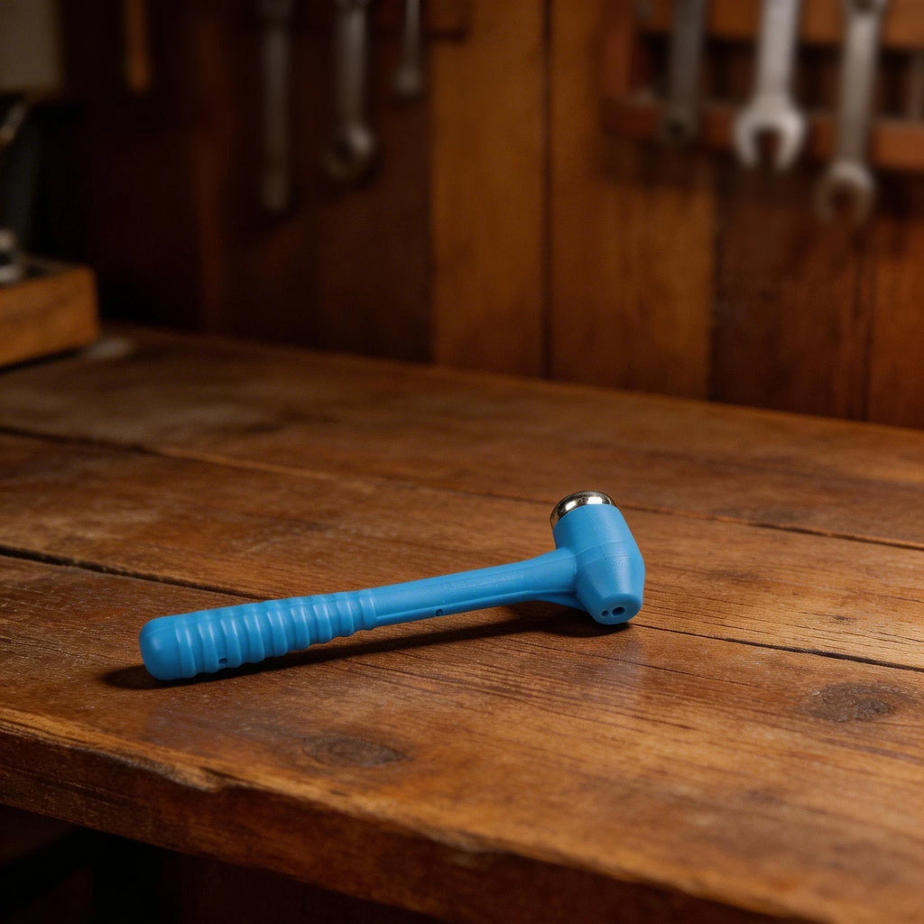 Rubber Head Hammer with Metal Base for Model Building