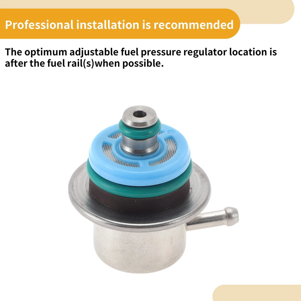 Fuel Pressure Regulator for Ford E-150 (2004) No.PR351 Metal 20-70 Psi