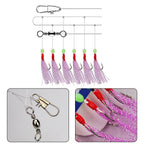6X Luminous Fishing Hooks for (Fishing Tackle)