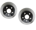 Set of 2 Solid Rear Disc Brake Rotors Dia 269.5 mm for Lexus Toyota