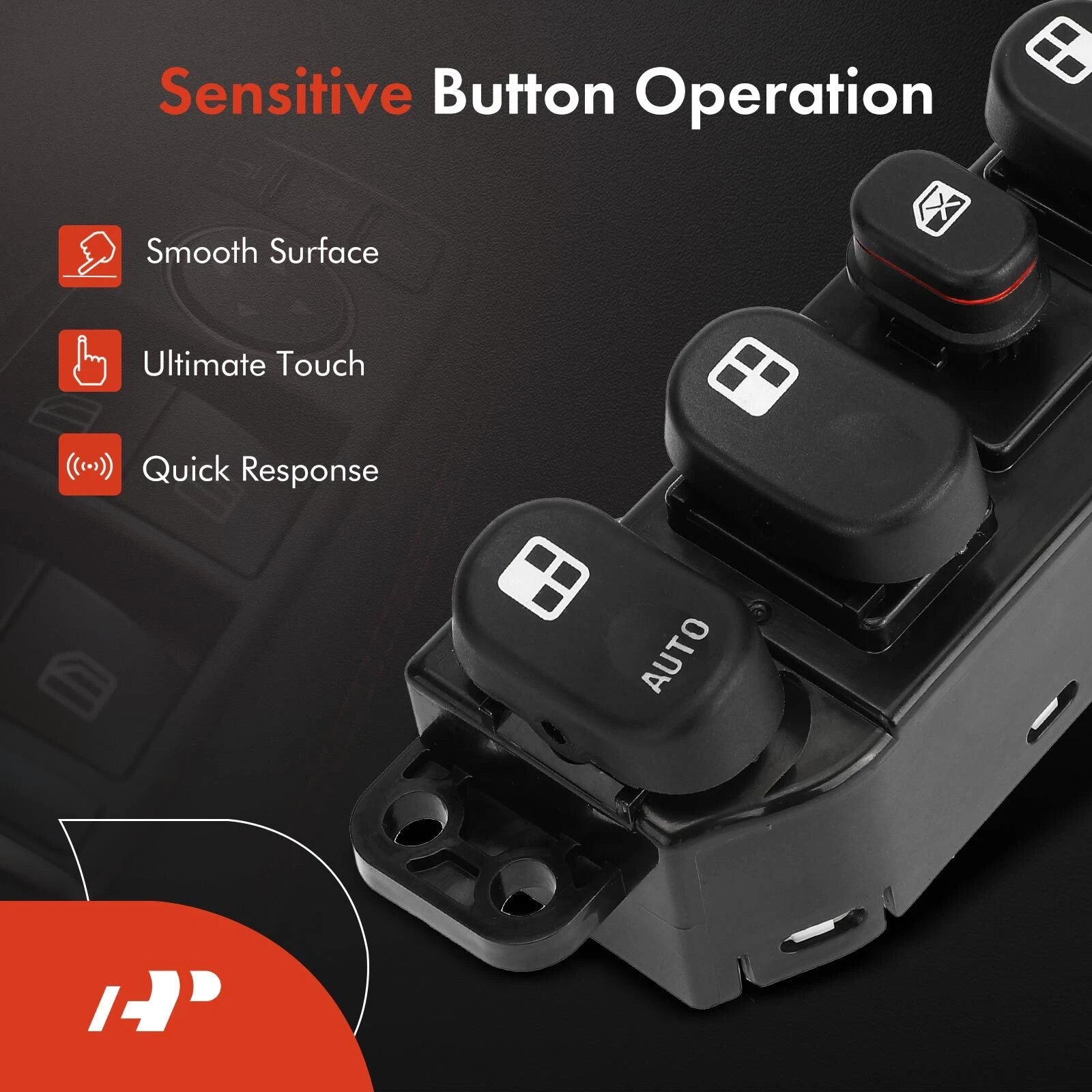 Front Left Power Window Switch for Pontiac Torrent (2006-2009)