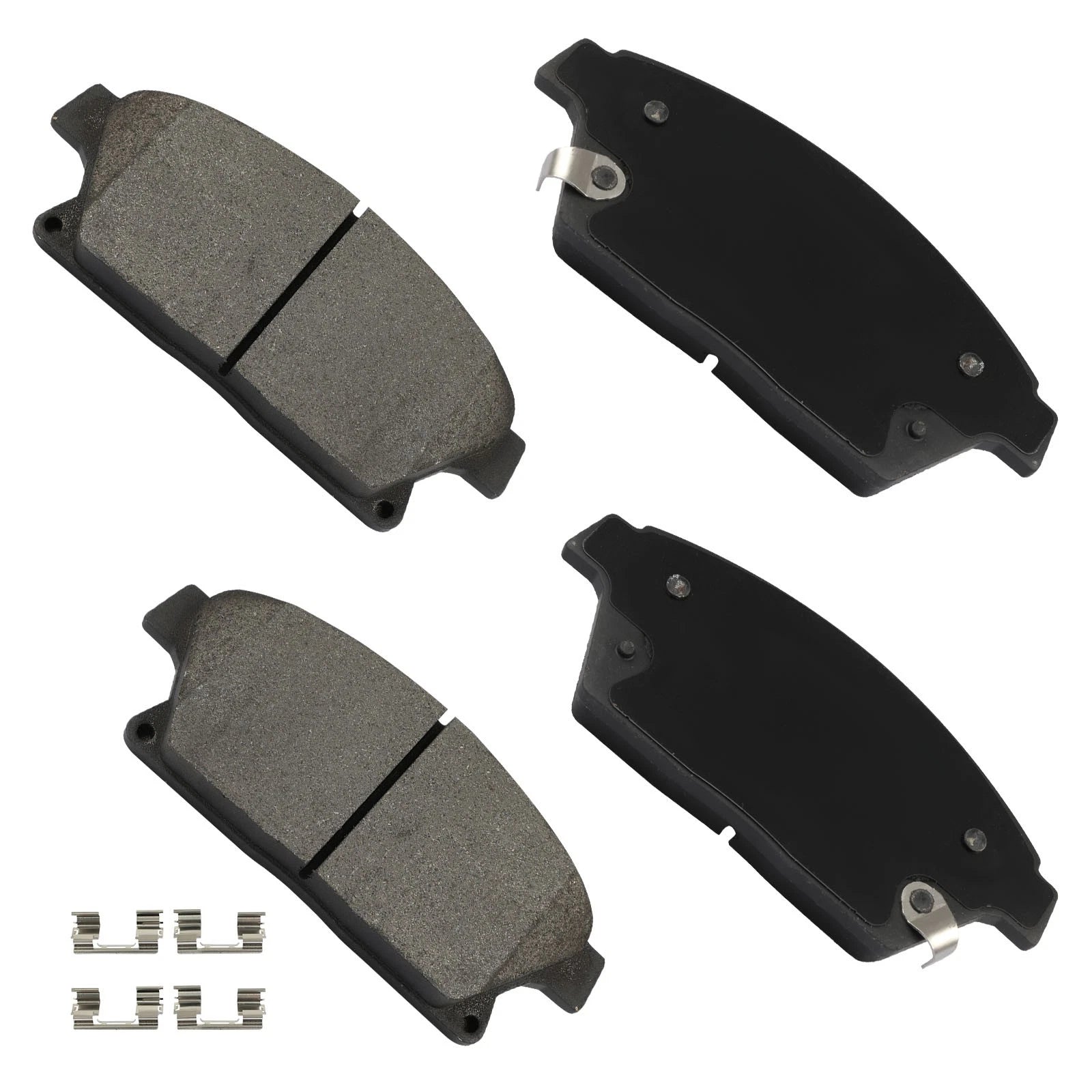 Set of 4 Front Brake Pads for Buick Verano (2012–2017)