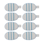 Set of 4 Microfiber Cleaning Pads for Various Vehicles