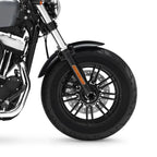 Front Axle Cap Nut Covers for Harley Sportster Dyna (2009–2022)