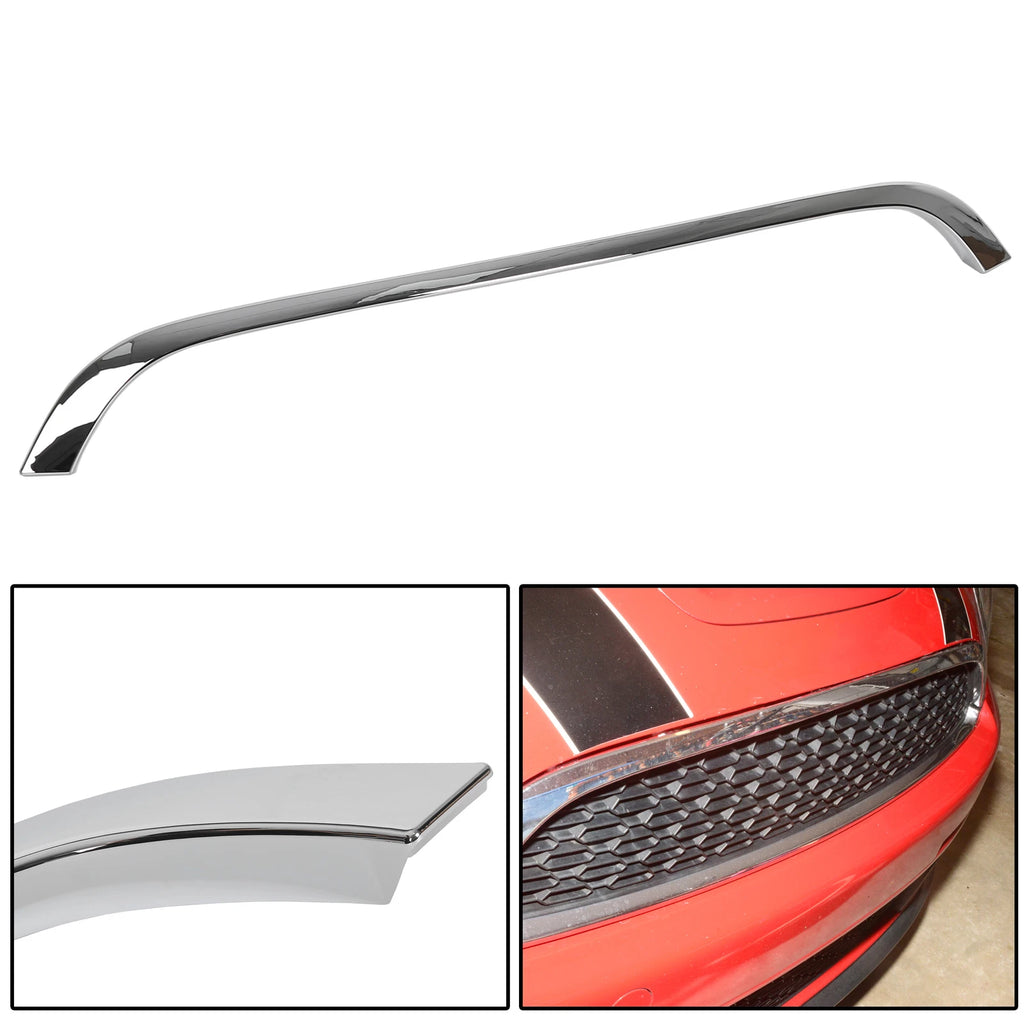 Chrome Grille Hood Trim Moulding for Mini Cooper R55 R56 R58 R59 (2009–2015)