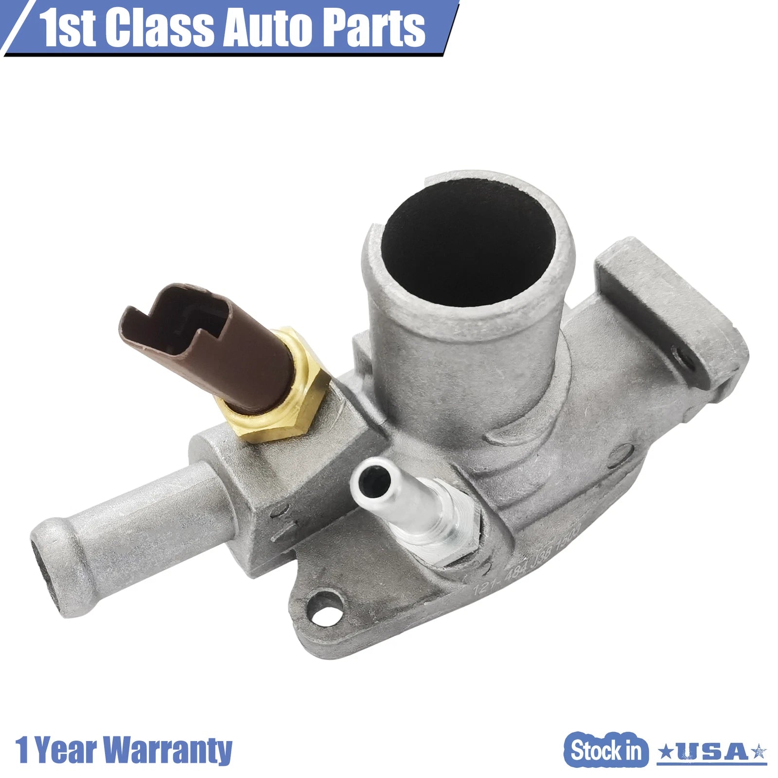 Coolant Thermostat Housing Assembly for Fiat 500 Dodge Dart (2012–2017)