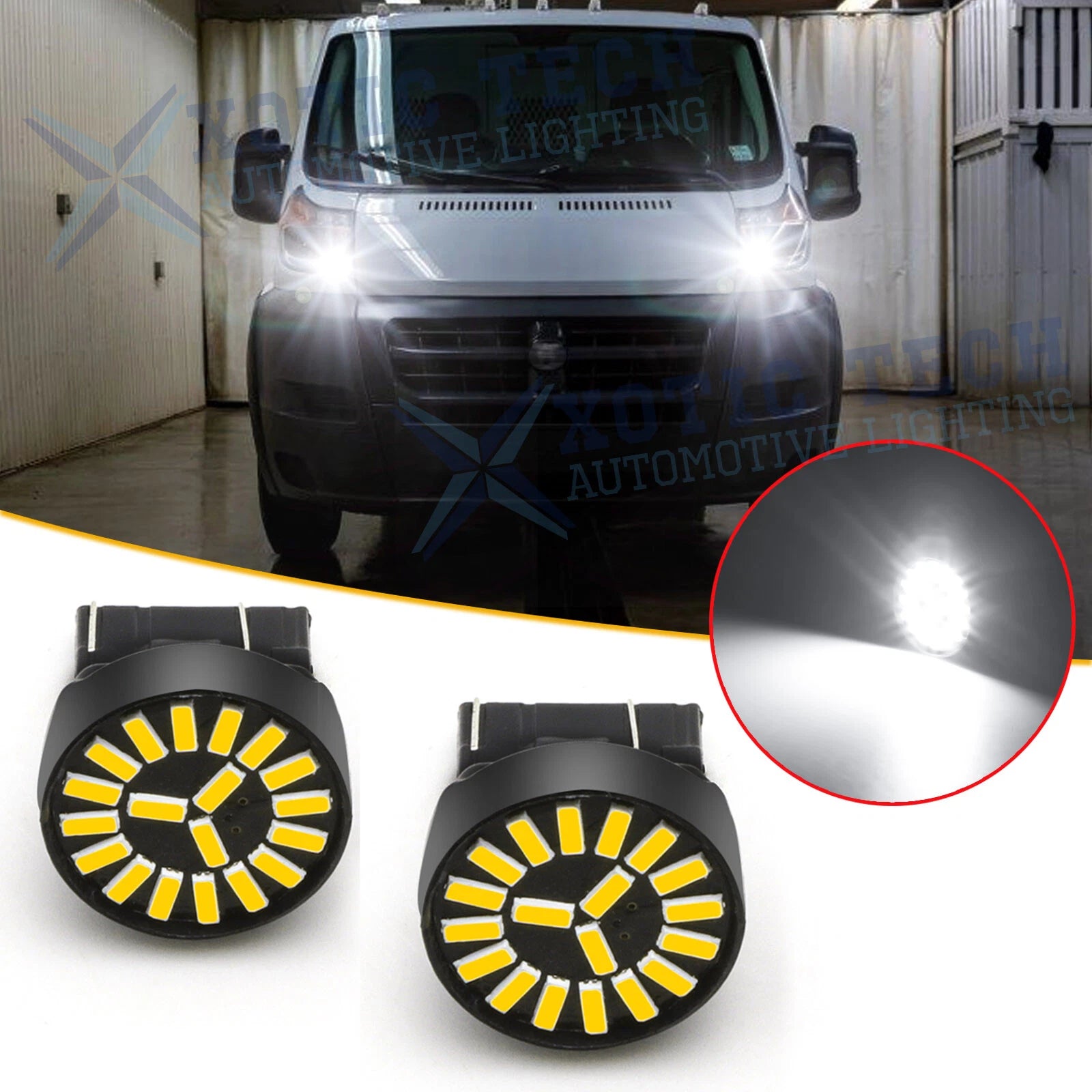 LED Daytime Running Light Bulbs for Ram ProMaster (1500–3500) (2014–2023)