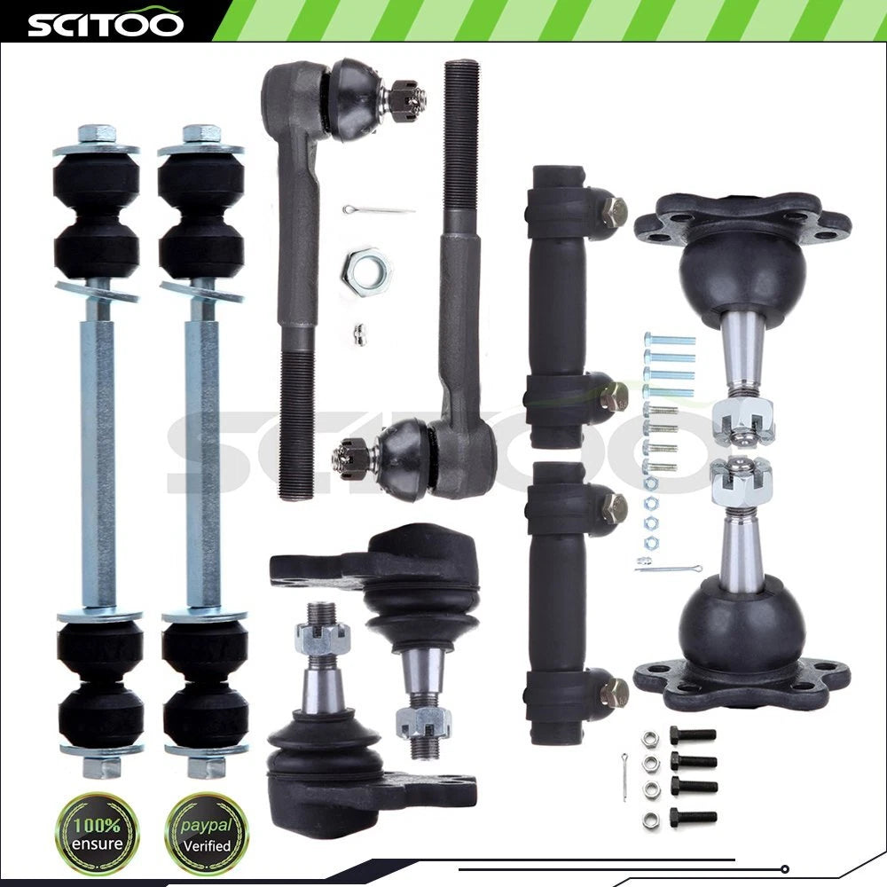 Front Lower Tie Rod End Ball Joint Kit for Chevrolet Tahoe GMC K2500 (1995–1999)