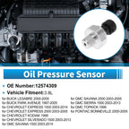 Engine Oil Pressure Sensor for Buick LeSabre (2000–2005) 12574309
