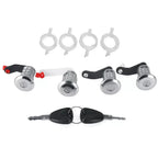 4x Door Lock Cylinders for Renault Master, Mascott, Nissan, Opel (2001-2010)