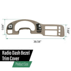 Dash Radio Bezel for Chevy Astro Van GMC Safari (1995–2005)