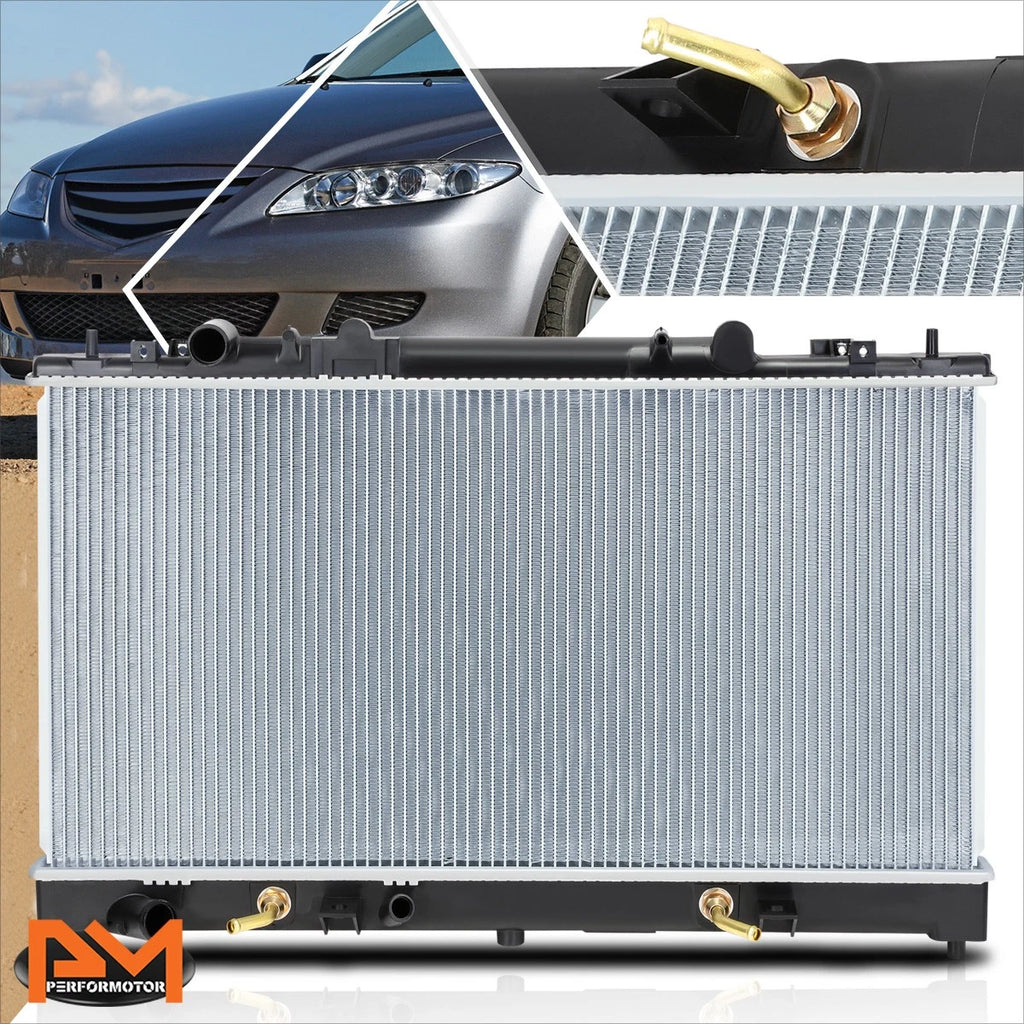 OE Replacement Aluminum Radiator for Mazda 6 3.0L V6 (2003–2008) DPI-2672