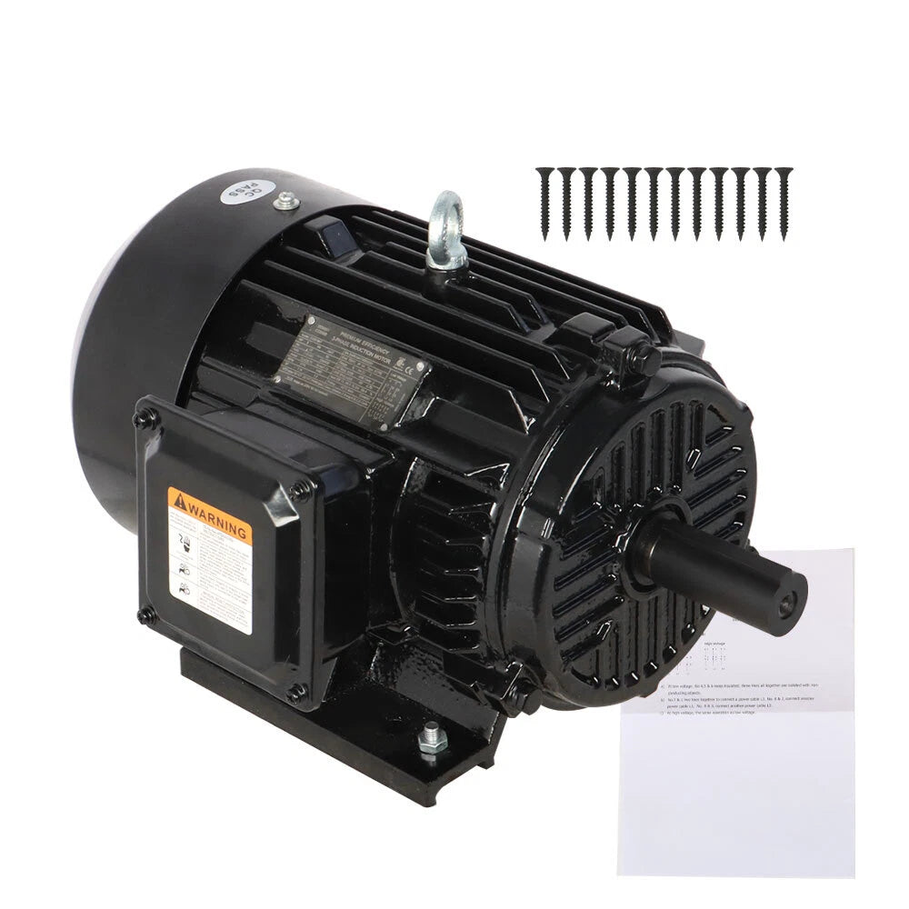 Electric Motor for 3 Phase Applications (1800 RPM, 230/460 Volt)