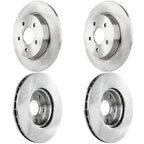 Front & Rear Brake Disc Rotors for Ford Focus (2012–2018)