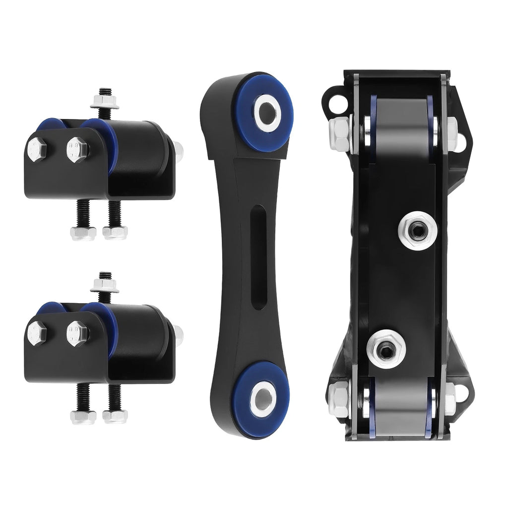 Set of 4 Engine Transmission Pitch Mounts for Subaru WRX (2014–2017) / Legacy GT (2005–2011)