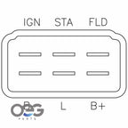 Regulator for Toyota (1975-1977)