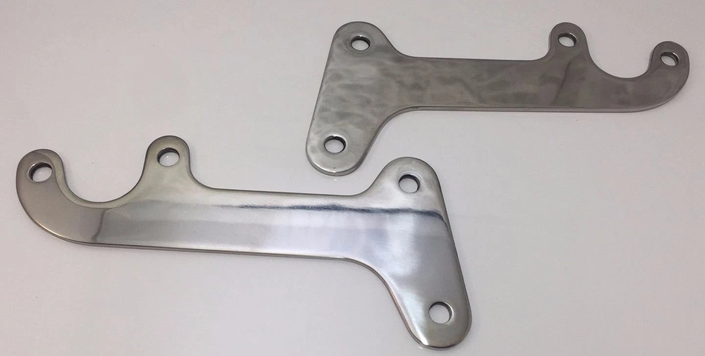 Stainless Tail Light Brackets Pair for Ford F-100 (1953–1956)
