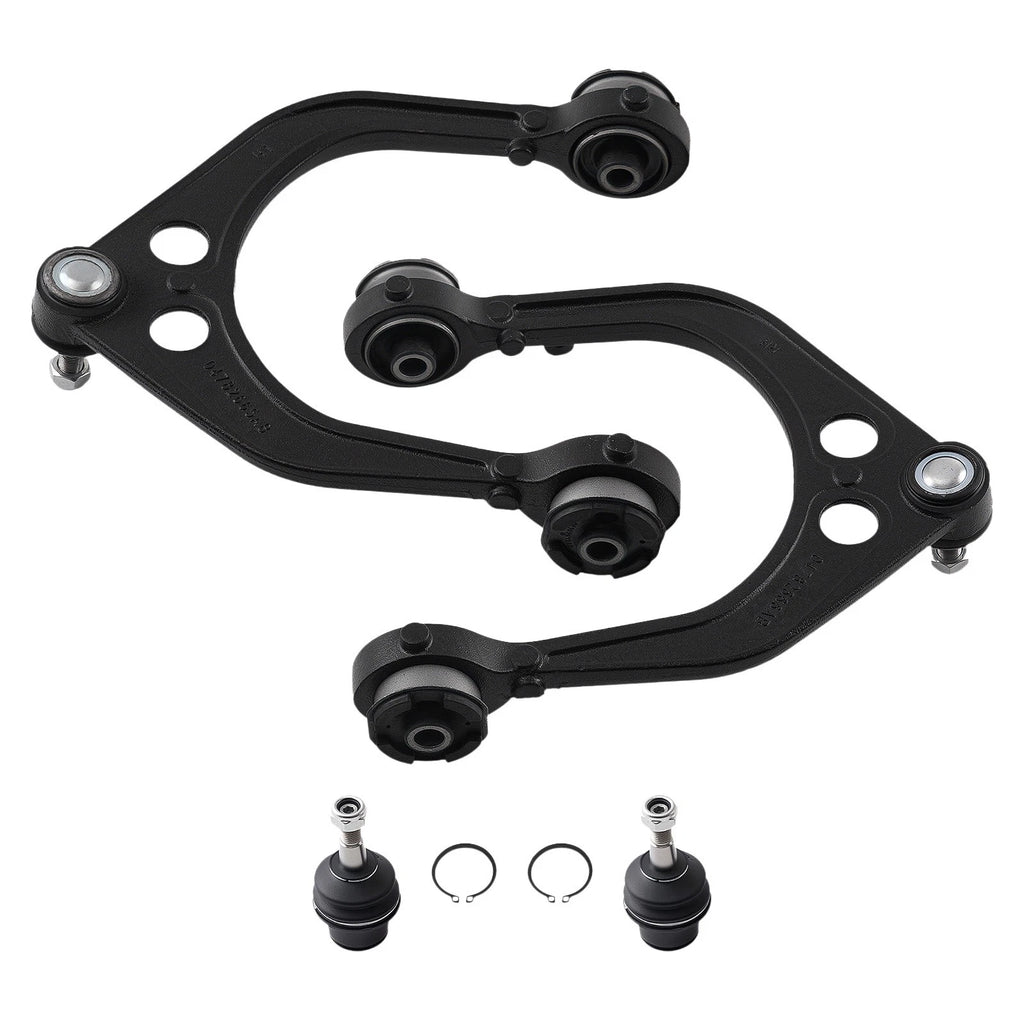 Set of 4 Upper Control Arms & Lower Ball Joints for Chrysler 300, Dodge Magnum (2005–2019)