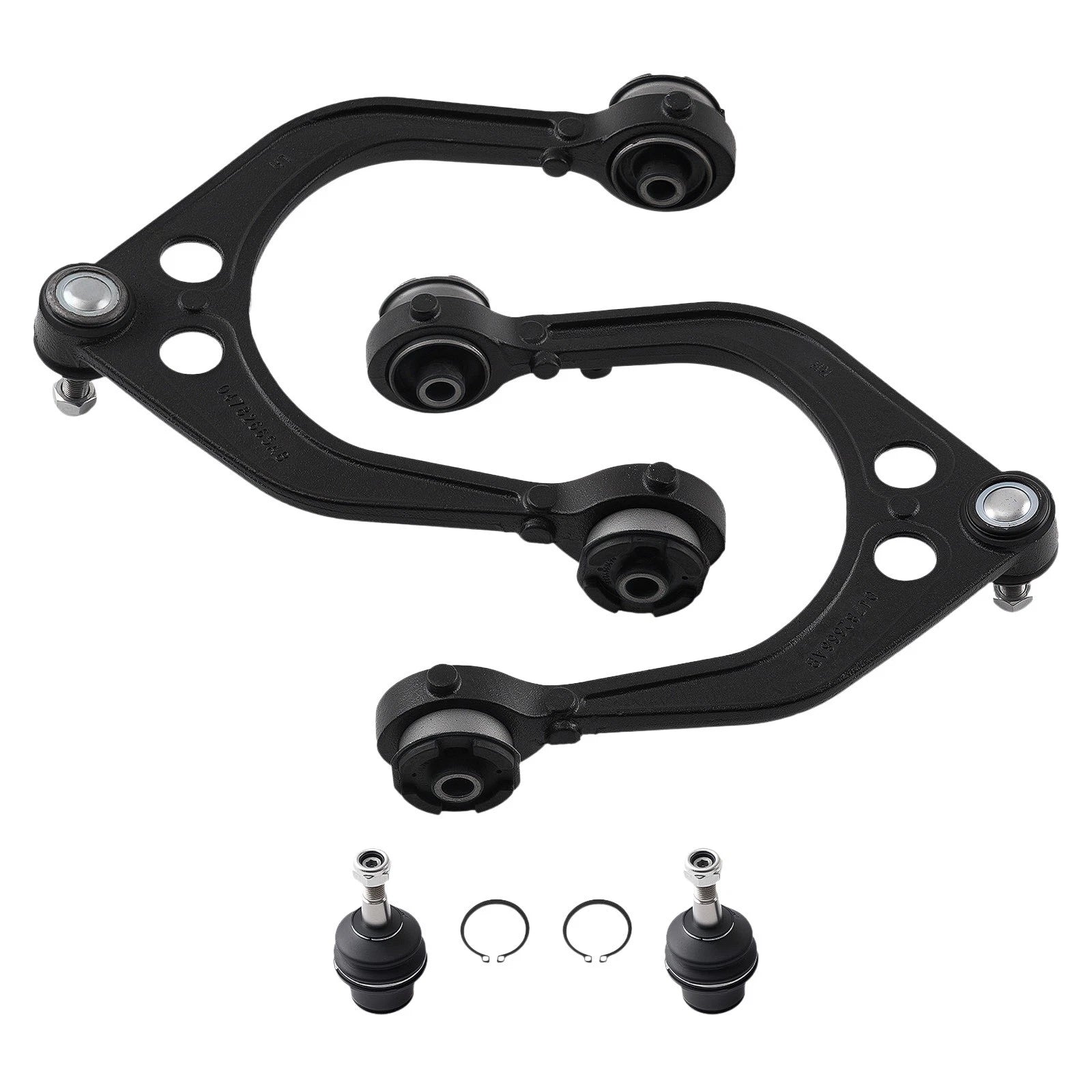 Set of 4 Upper Control Arms & Lower Ball Joints for Chrysler 300, Dodge Magnum (2005–2019)