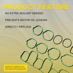 Intake Manifold Gasket for Ford Lincoln 3.5L-3.7L V6 (2011–2016)