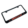License Plate Frame Black Front for Dodge SRT Hellcat (2015–2023)