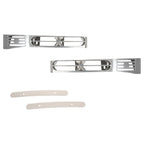 Front Fender Light Brackets w/Mounting Hardware for Peterbilt 389 388 (2006–2023)
