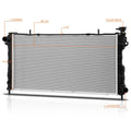 OE Style Full Aluminum Core Radiator for Caravan Voyager (2001–2004) DPI-2312