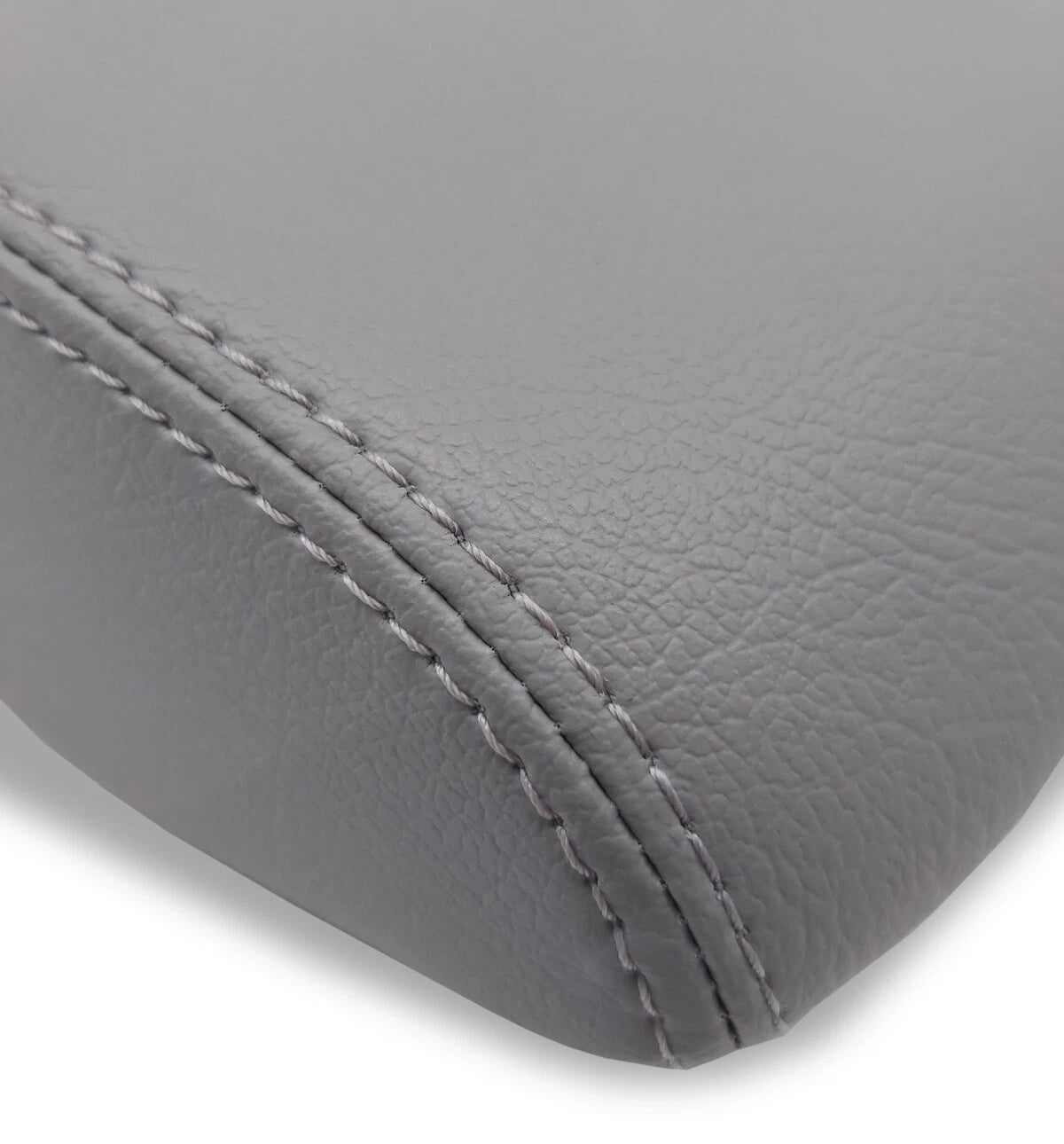 Console Lid Armrest Cover for Subaru Forester (2019–2024) Gray PVC Leather