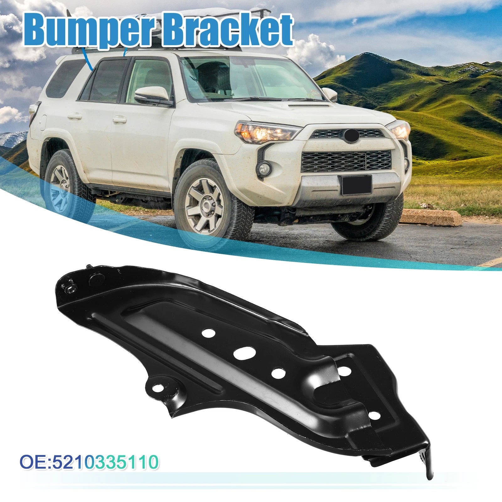 Right Side Front Bumper Bracket NO. 5210335110 for Toyota 4Runner (2014–2020)