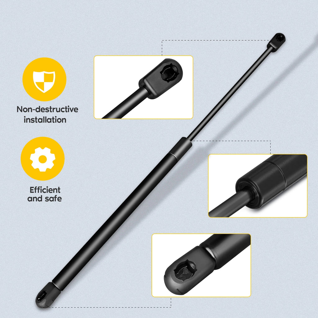 Set of 2 Front Hood Lift Supports for Dodge Ram 1500 2500 3500 4500 5500
