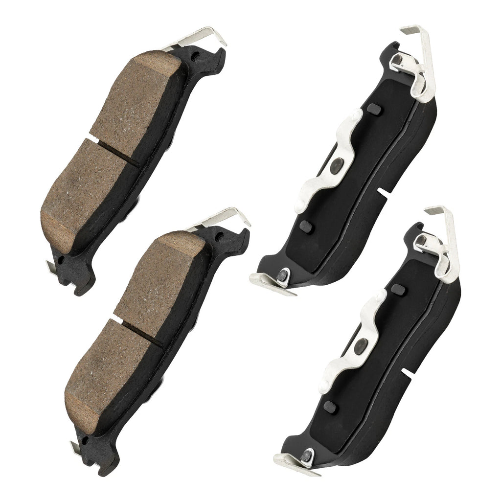 Rear Ceramic Brake Pad Kit for Nissan QX56 Titan Armada Jeep (2011–2011)