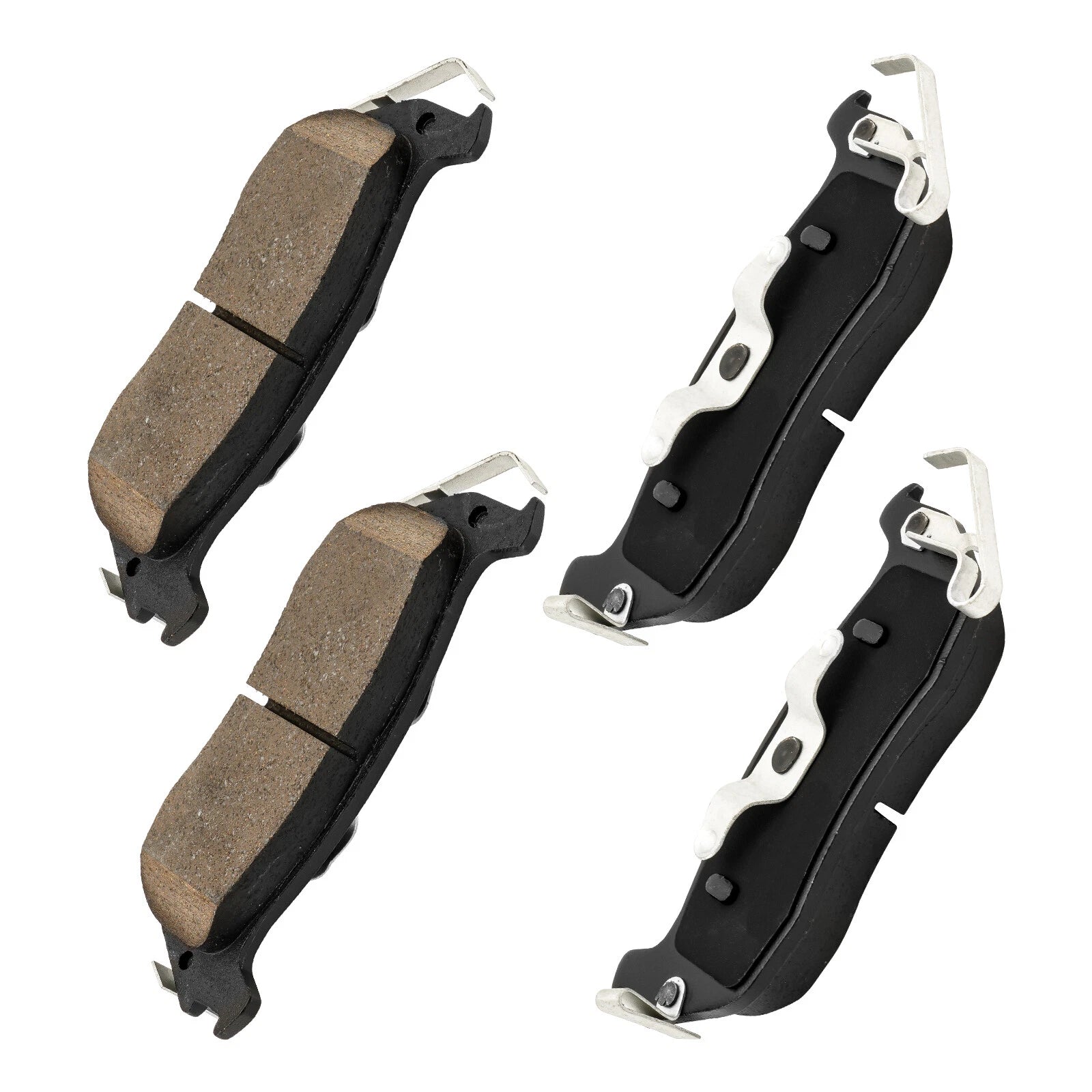 Rear Ceramic Brake Pad Kit for Nissan QX56 Titan Armada Jeep (2011–2011)