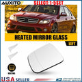 Heated Mirror Glass Left Driver with Backing Plate for Mercedes C300 C350 (2015–2019)