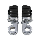 Chrome Highway Bar Footpegs for Harley Touring Glide (Fits 1-1/4")