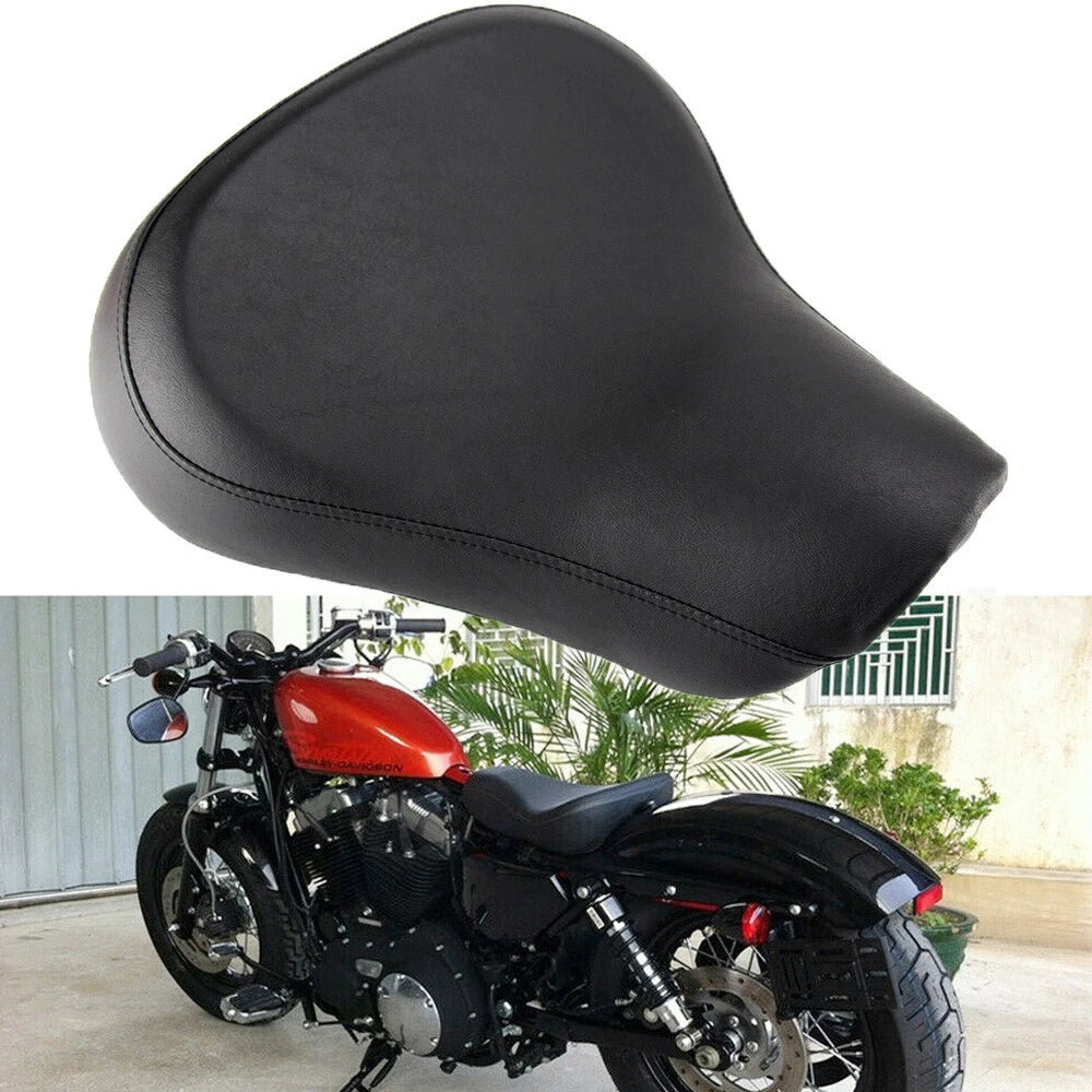 Front Solo Seat for Harley Sportster Iron 1200 883 Custom (1983–2003)